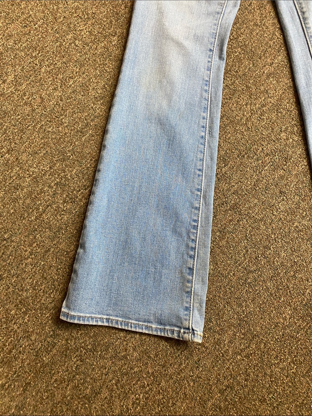 Levi's Light Blue Flare Jeans - Picture 6 of 9
